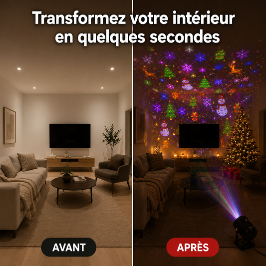 Le Halo - Projecteur de lumière de Noël