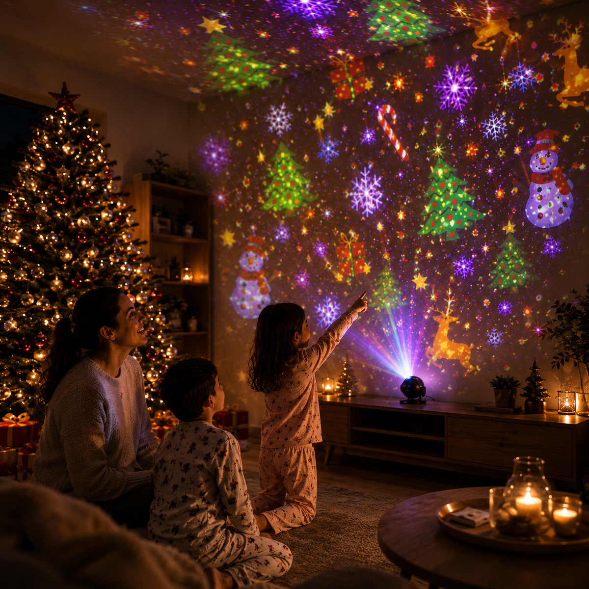 Le Halo - Projecteur de lumière de Noël