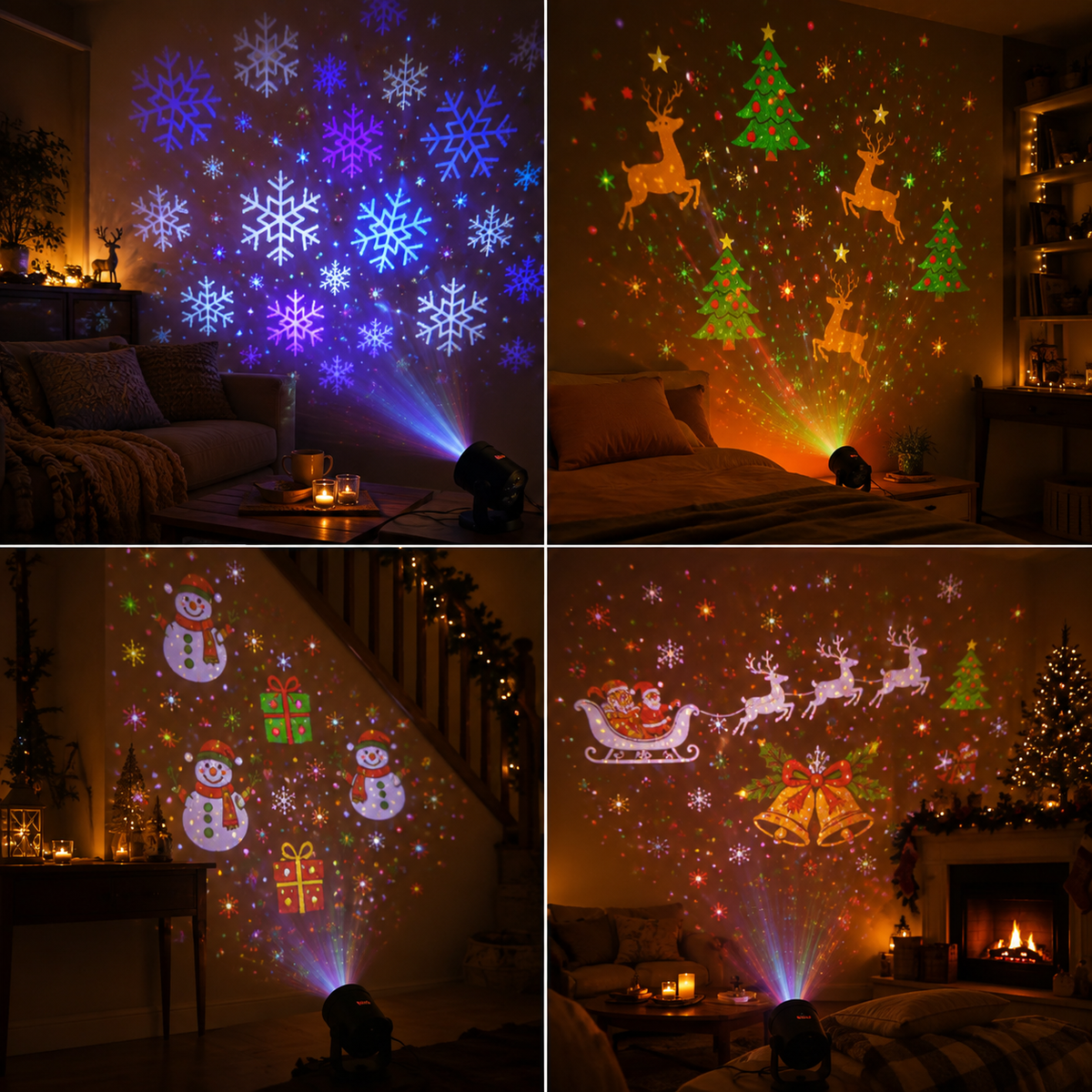 Le Halo - Projecteur de lumière de Noël